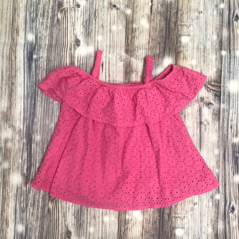 Kids cold shoulder top